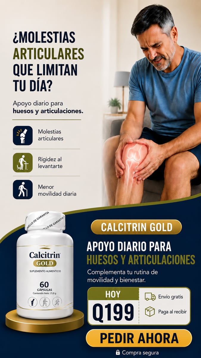 calcitrin gold 60 unidades