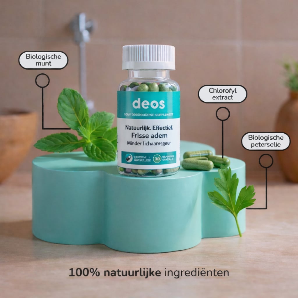 🌱 DEOS Desodorante 100% Natural – Control de Olores desde tu Interior + ENVIO GRATIS 🎁