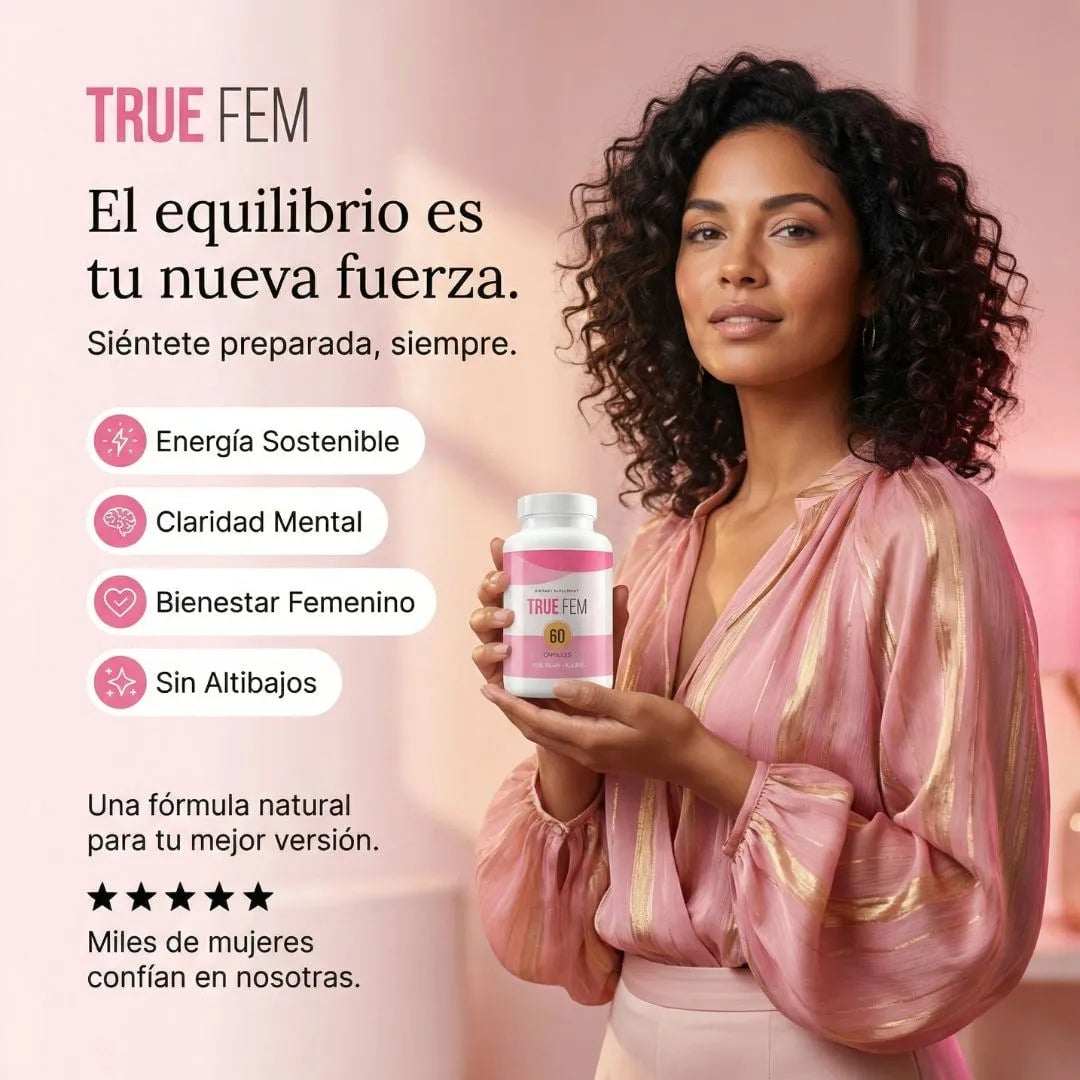 True Fem | Bienestar y salud femenina + Envio Gratis