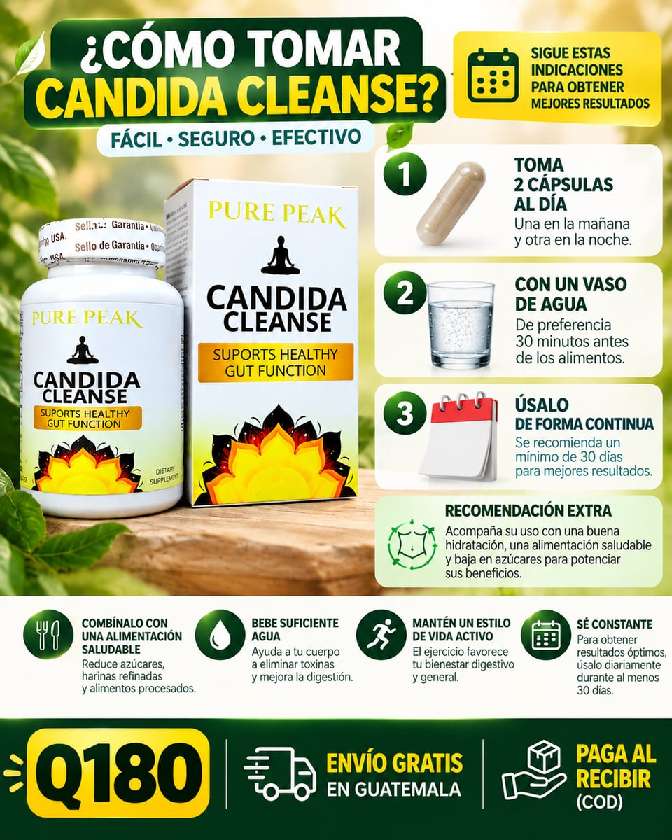 PURE PEAK CANDIDA CLEANSE