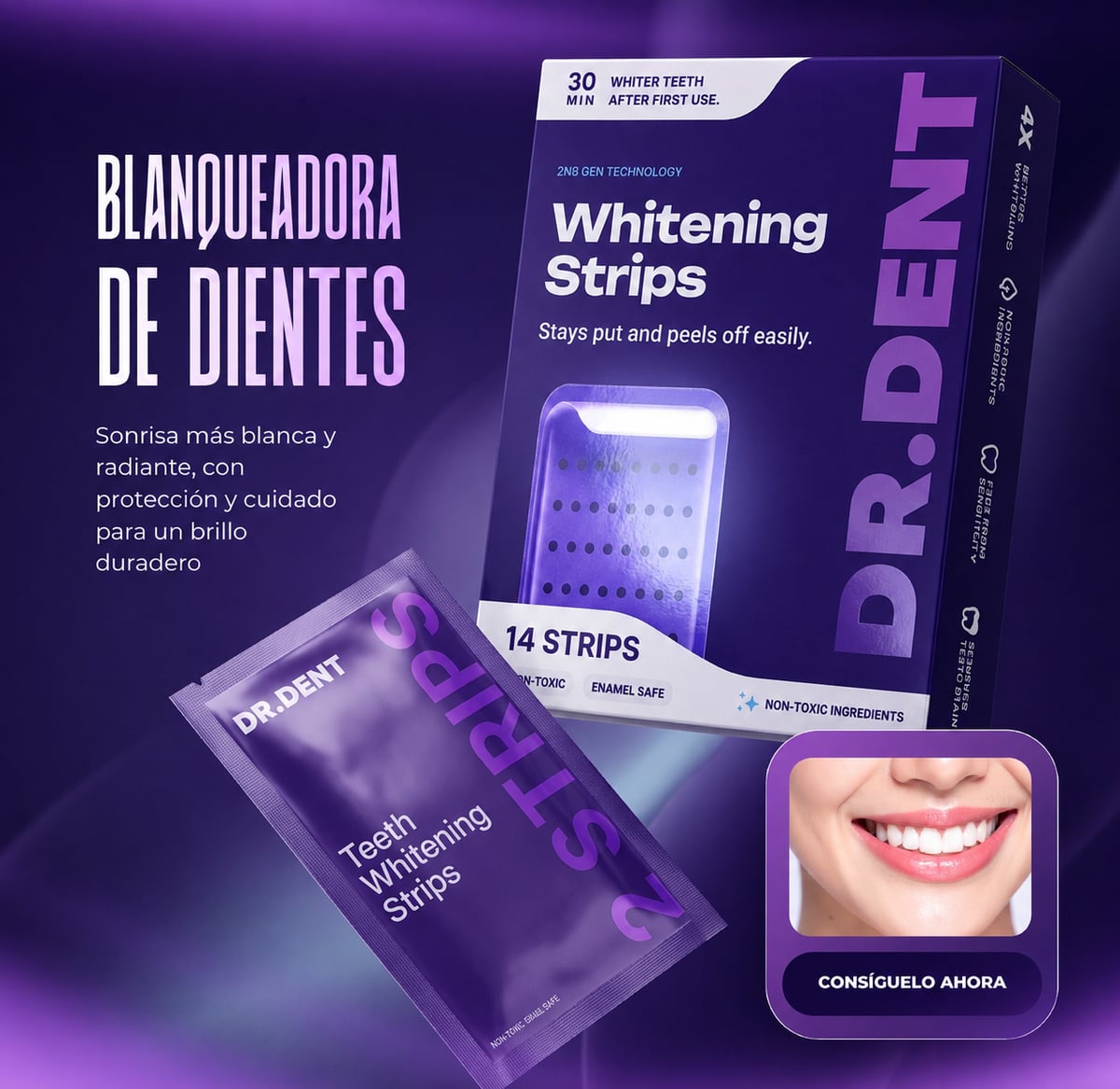 😁 Recupera una sonrisa más blanca desde casa
