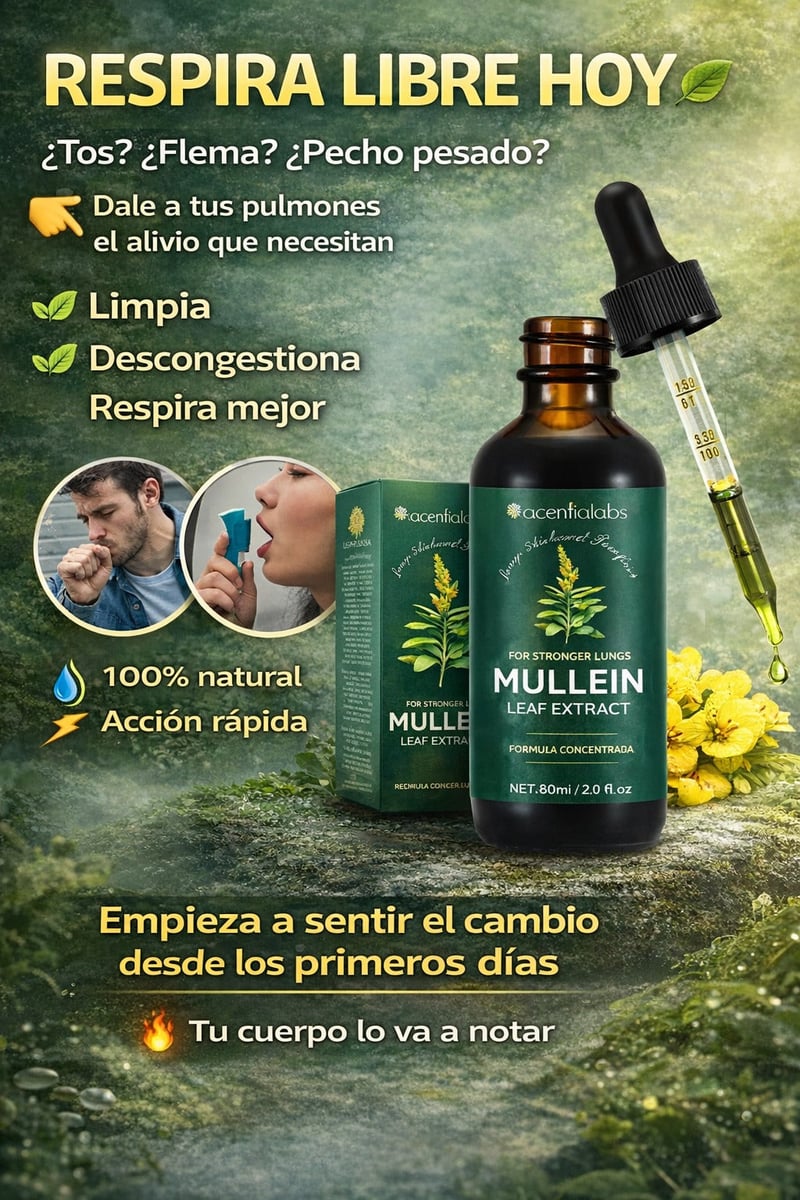 EXTRACTO DE MULLEIN **ENVIO GRATIS🚚