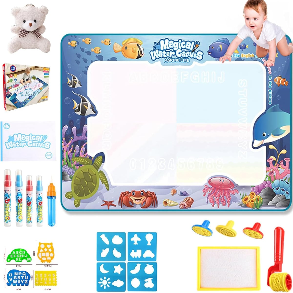 AquaDraw Kids — Diviértete dibujando sin manchas ni desorden