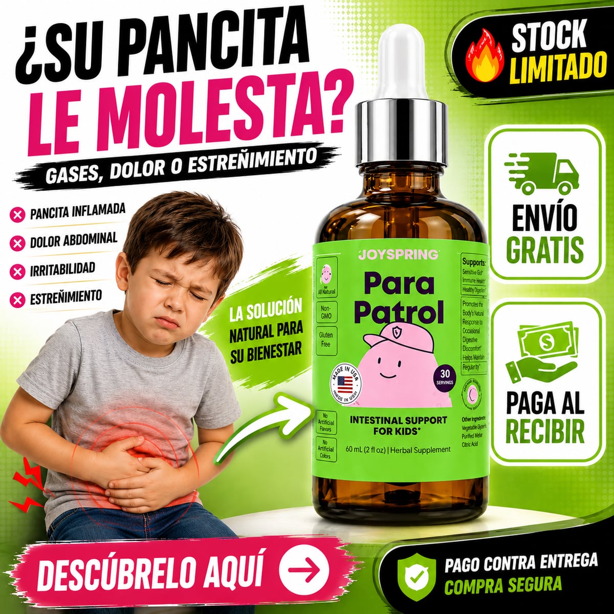 BIENESTAR INTESTINAL PARA TUS PEQUES ⭐/ENVIO GRATIS