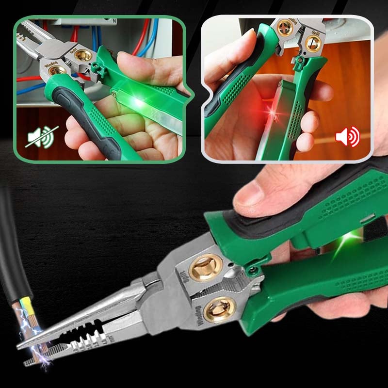 Alicate Multifuncional 8 en 1 Corta, pela y ajusta cables en segundos 🔧