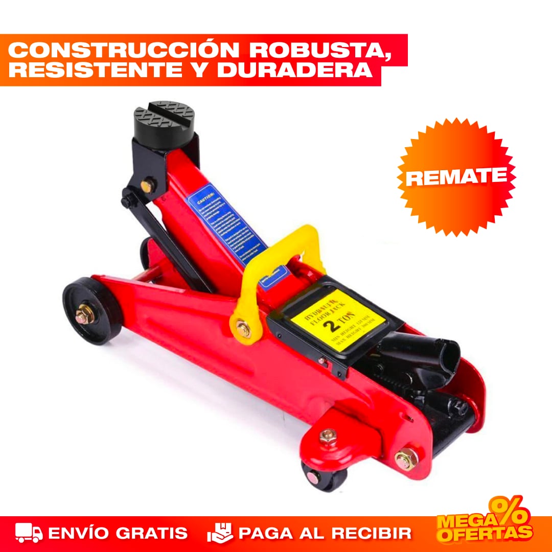 GATO HIDRAULICO HORIZONTAL DE 2 TONELADAS