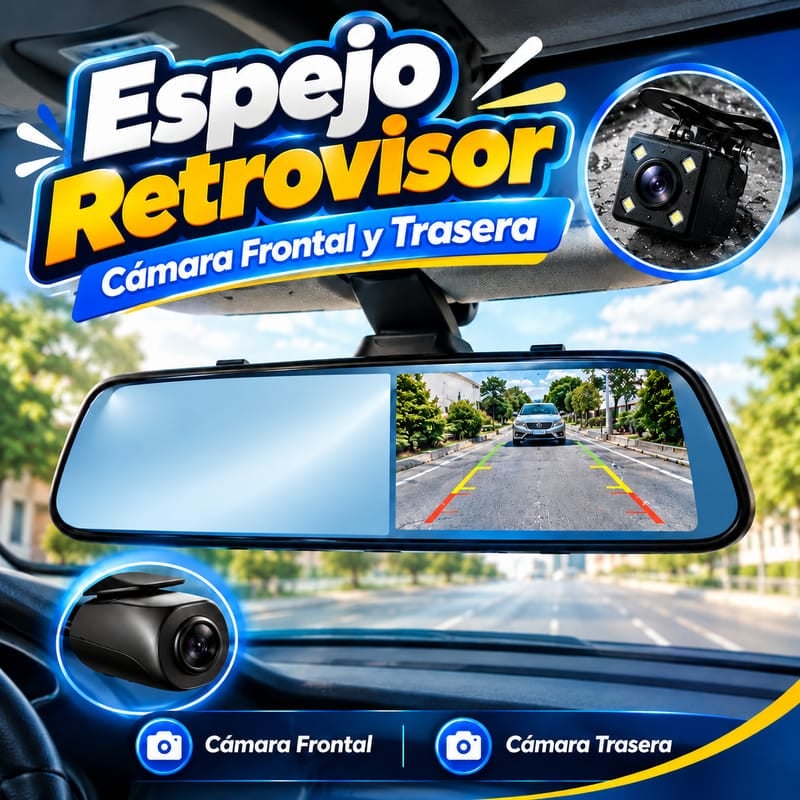 Espejo VisionDrive 1080P