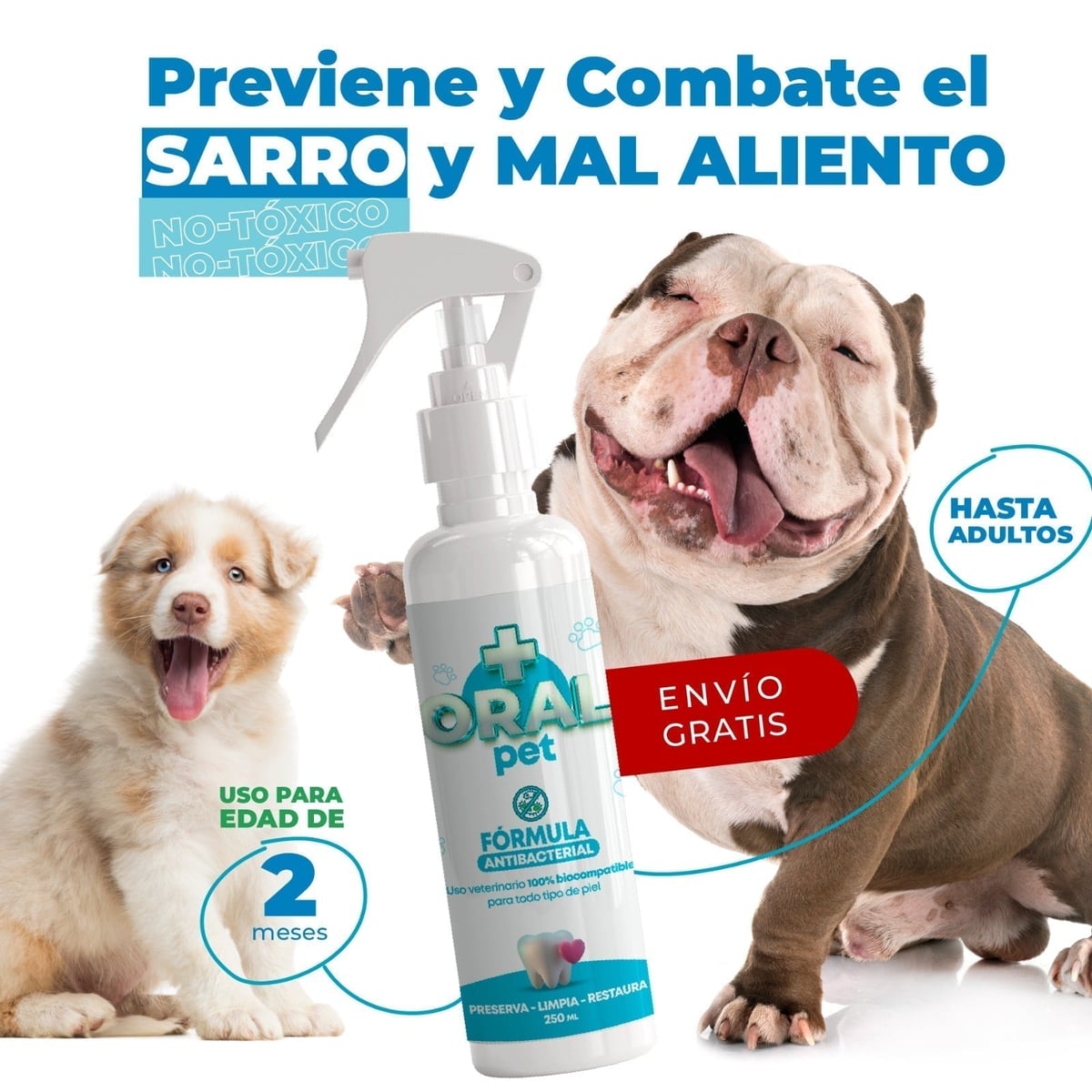OralPet Spray Higiene Bucal Natural