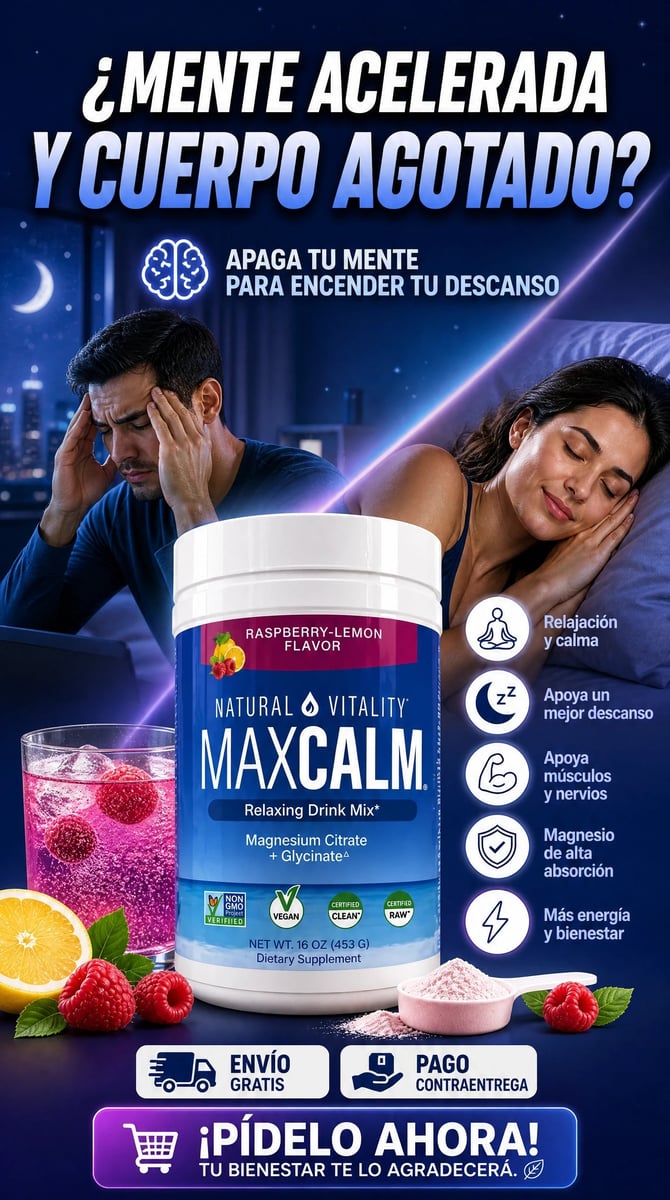 MaxCalm Tu Momento de Calma, Tu Mejor Versión/ Envió Gratis a Toda Guatemala 🚚