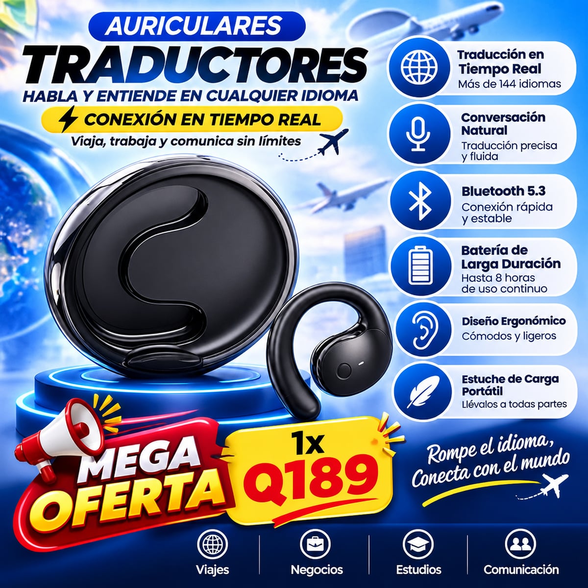 VOXARA · Audífonos traductores