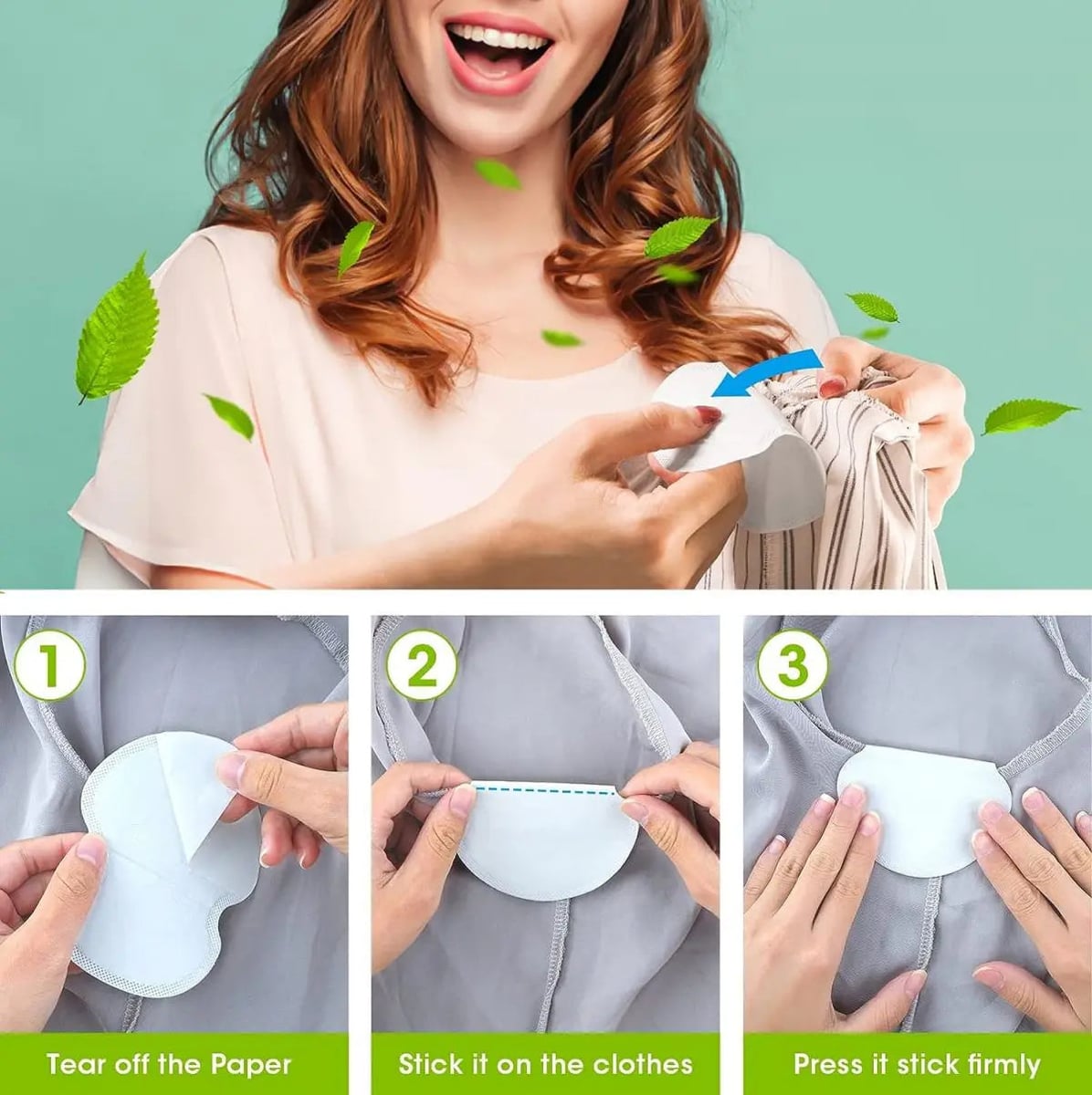 Parches Anti Sudor Invisible™ para Axilas | No Más Manchas