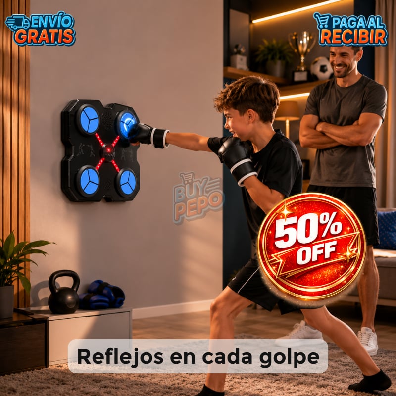 PunchHero™ 🥊 - Máquina boxeo infantil 🎯