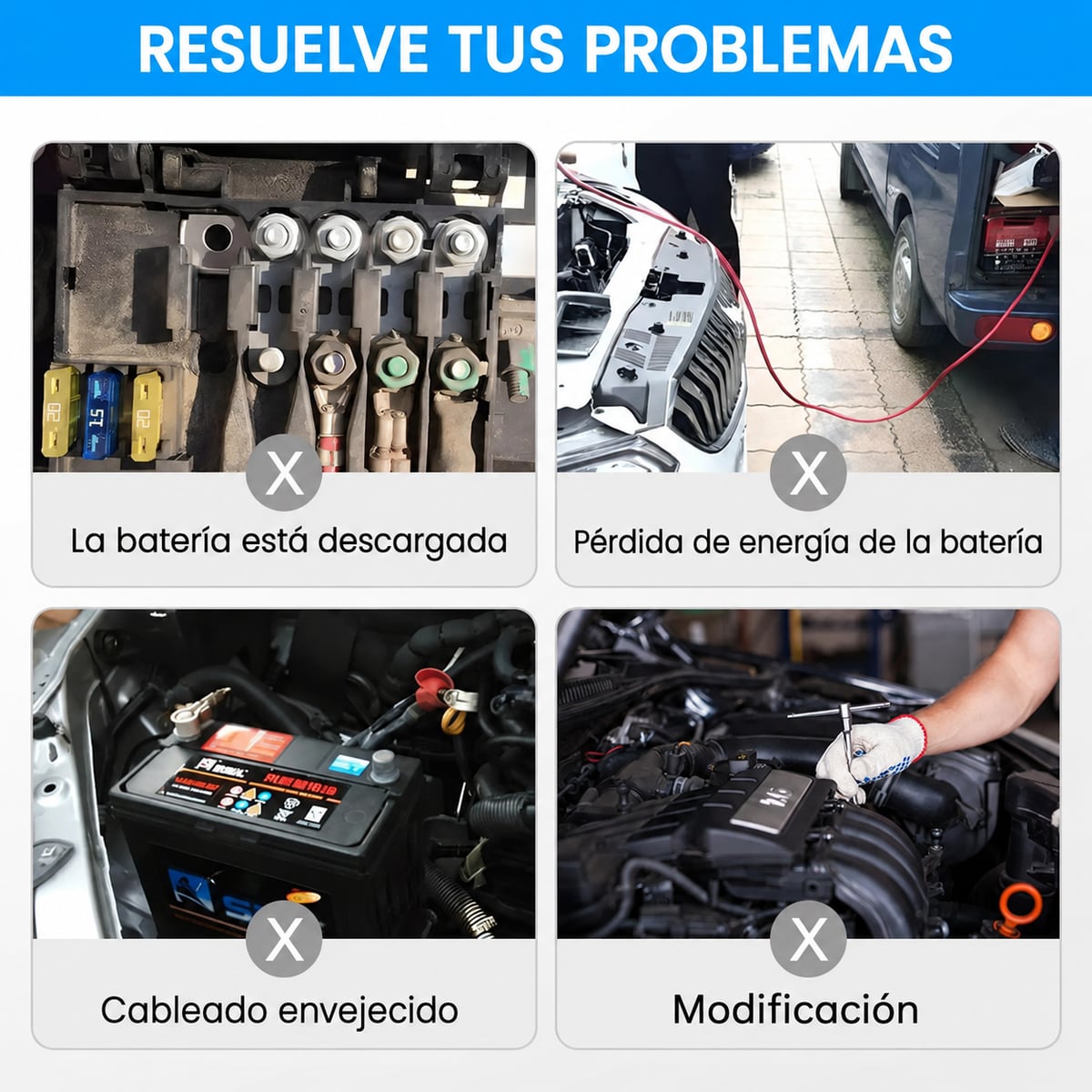 Interruptor Maestro para Batería de Auto, Camión y Vehículos + ENVIO GRATIS