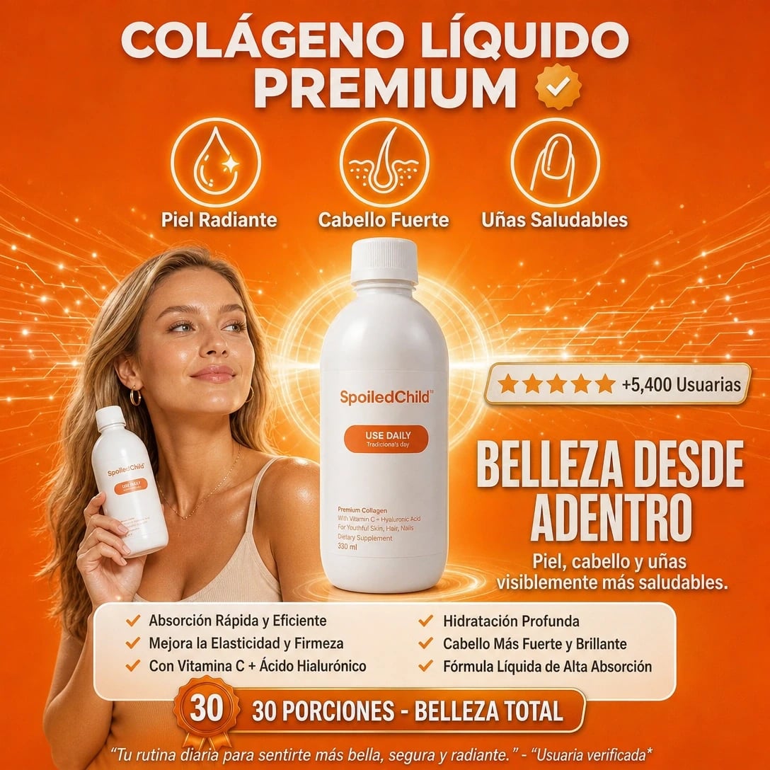 Colágeno Líquido Premium Glow+