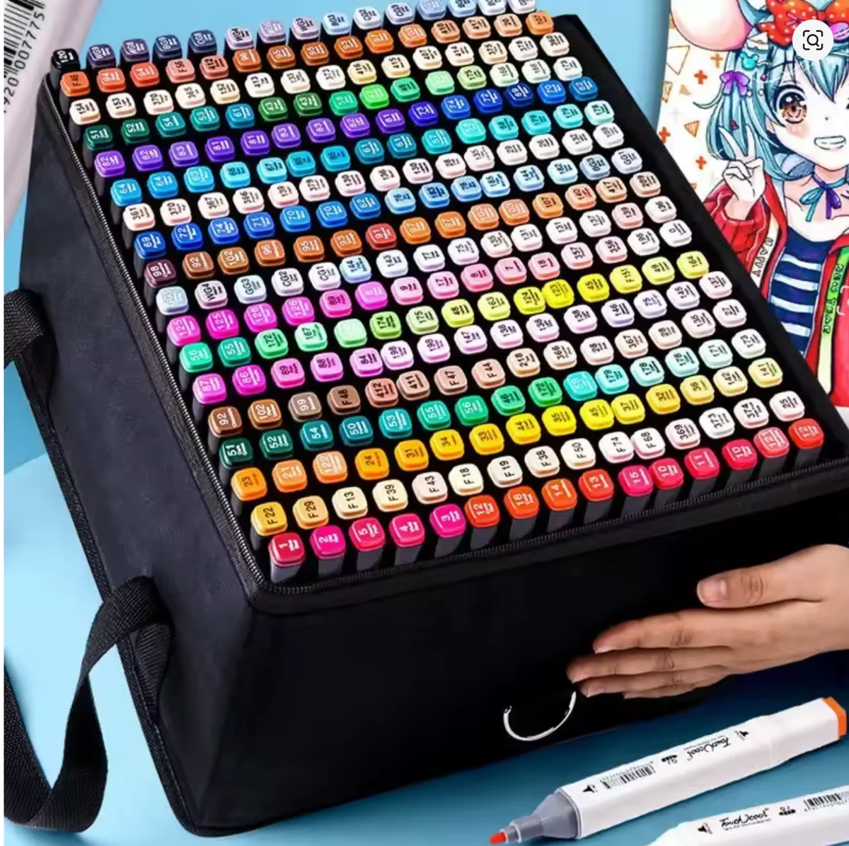 Set Profesional de Marcadores 168 Pcs 