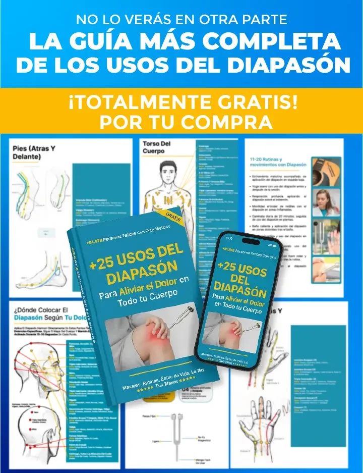 ¡ÚNICO EN GUATEMALA! KIT DIAPASON TERAPEUTICO HARMONI