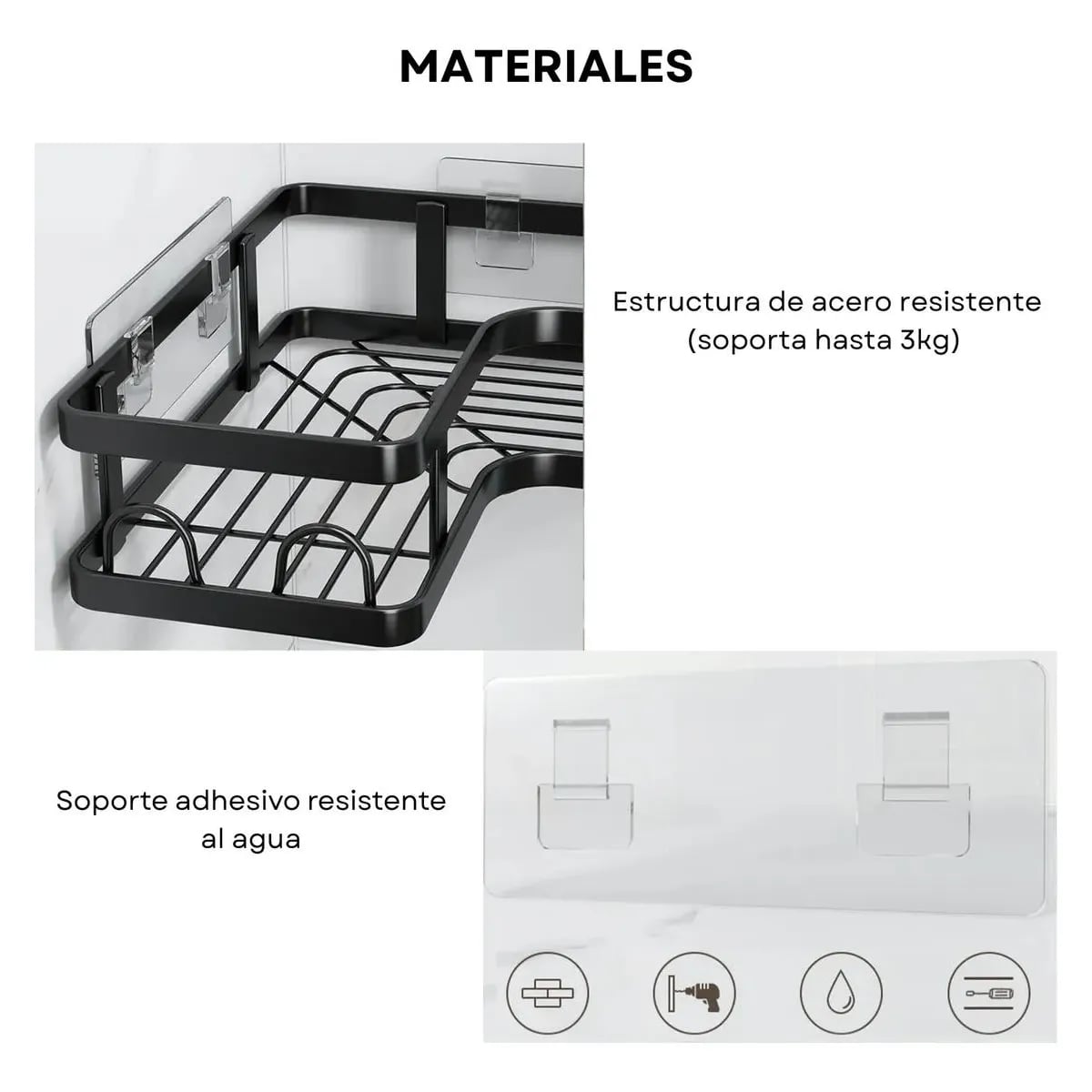 🧼 ¡DILE ADIÓS AL DESORDEN EN TU BAÑO! - ORGANIZADOR DE BAÑO + ENVIO GRATIS 🚚