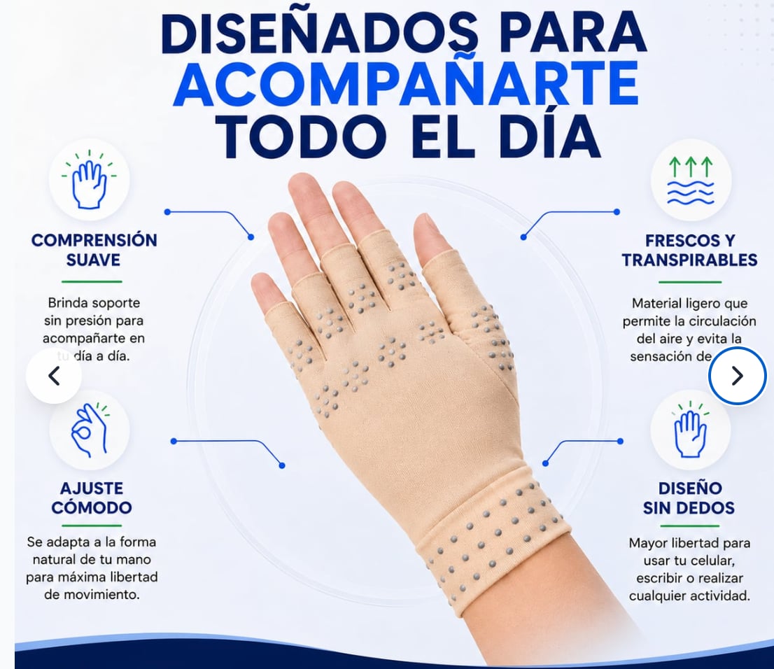 MAGNET-FLEX™ GUANTES DE COMPRESIÓN TERAPÉUTICOS + ENVIO GRATIS 🇬🇹