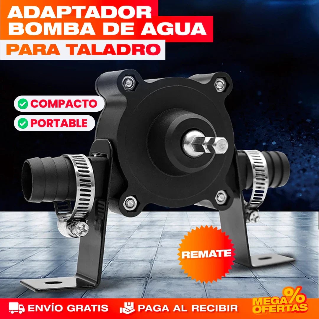 DRILLJET™ - CONVERTIDOR DE TALADRO A BOMBA DE AGUA
