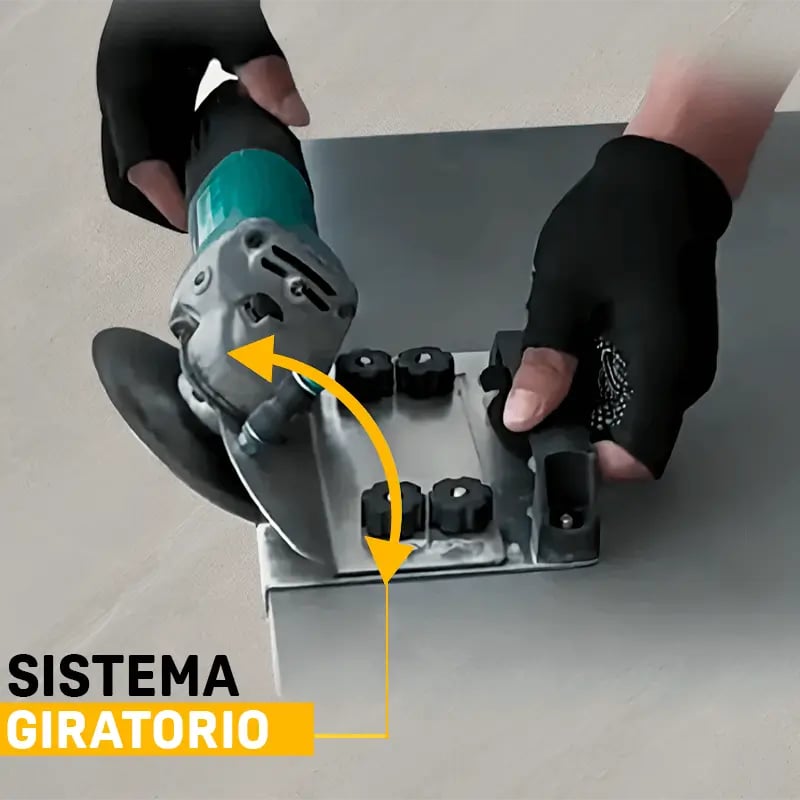 Adaptador de Amoladora para Cortes Biselados