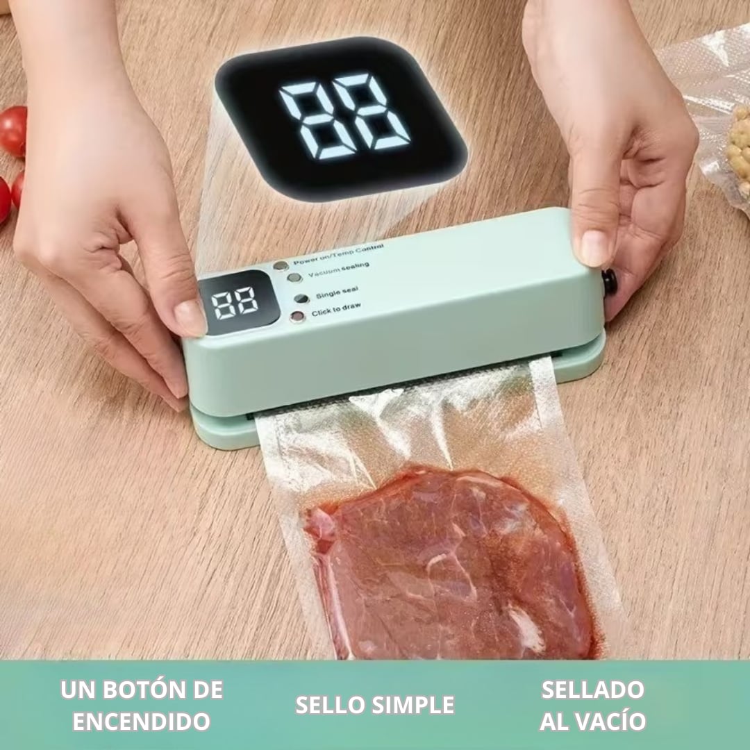 ULTIMAS UNIDADES!! - Mini Sellador al Vacío Portátil + ENVÍO GRATIS🎁