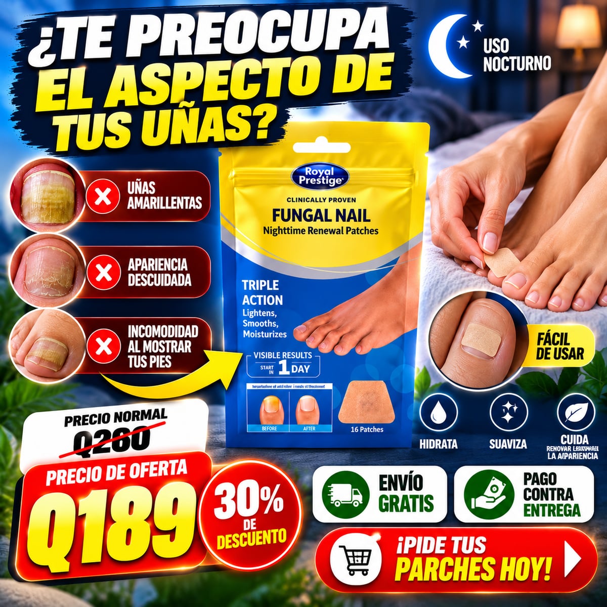 Parches Fungal Nail  Premiun