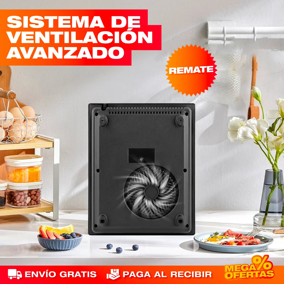 Estufa de Inducción Eléctrica – Cocina Rápido y Seguro Sin Gas