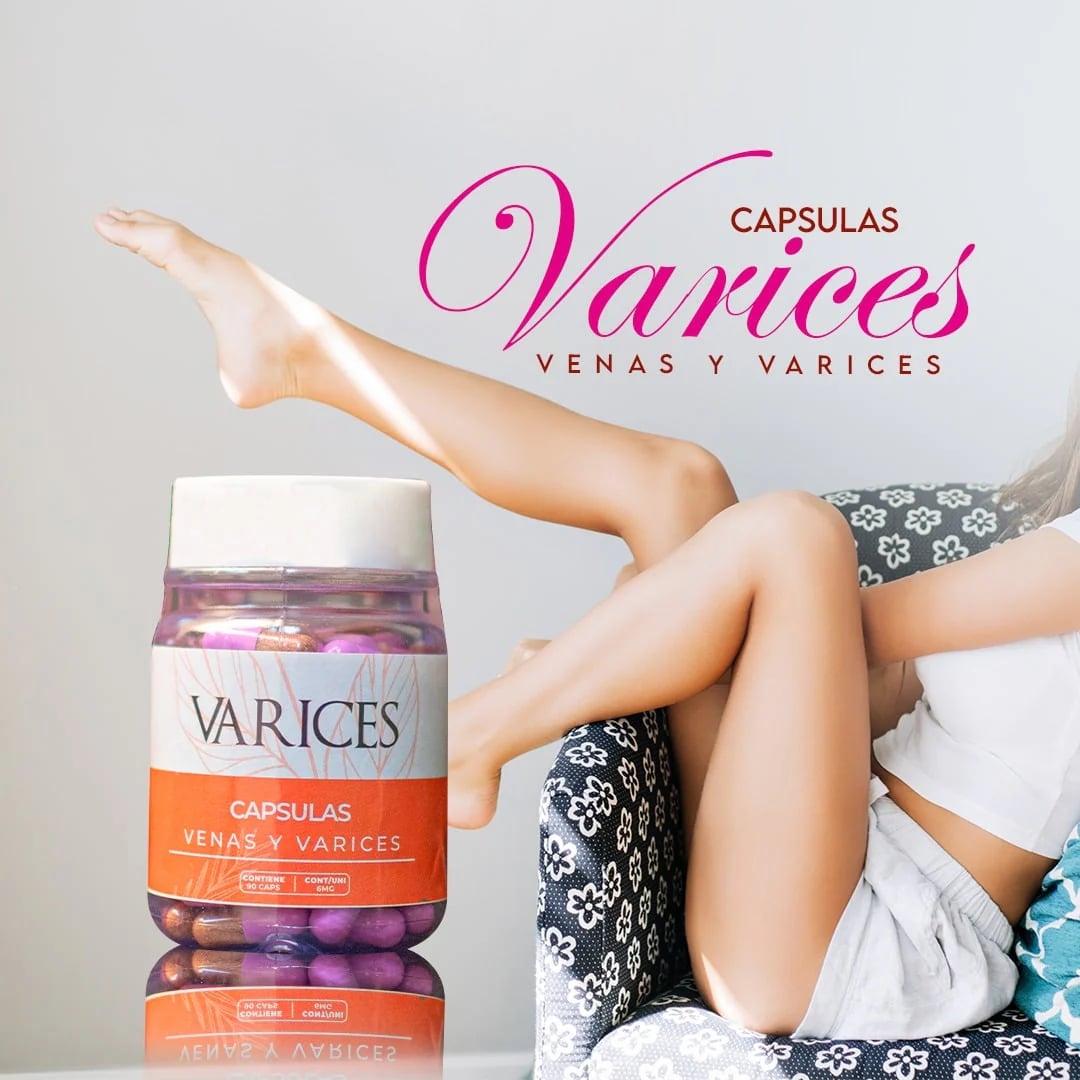 CAPSULAS PARA LAS VARICES - PIERNAS BELLAS✨
