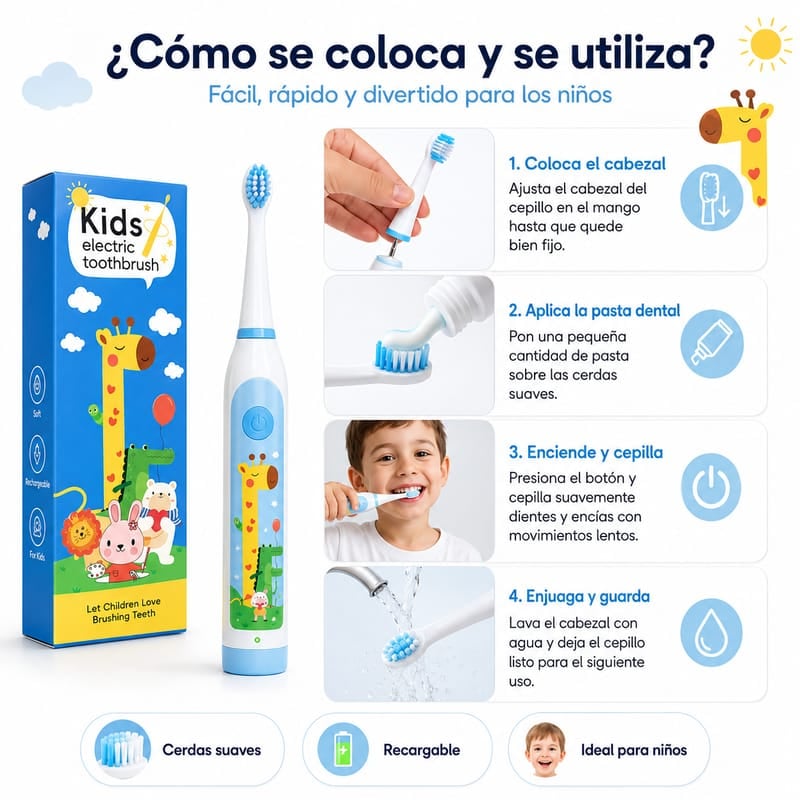  Cepillo Electrico para Niños