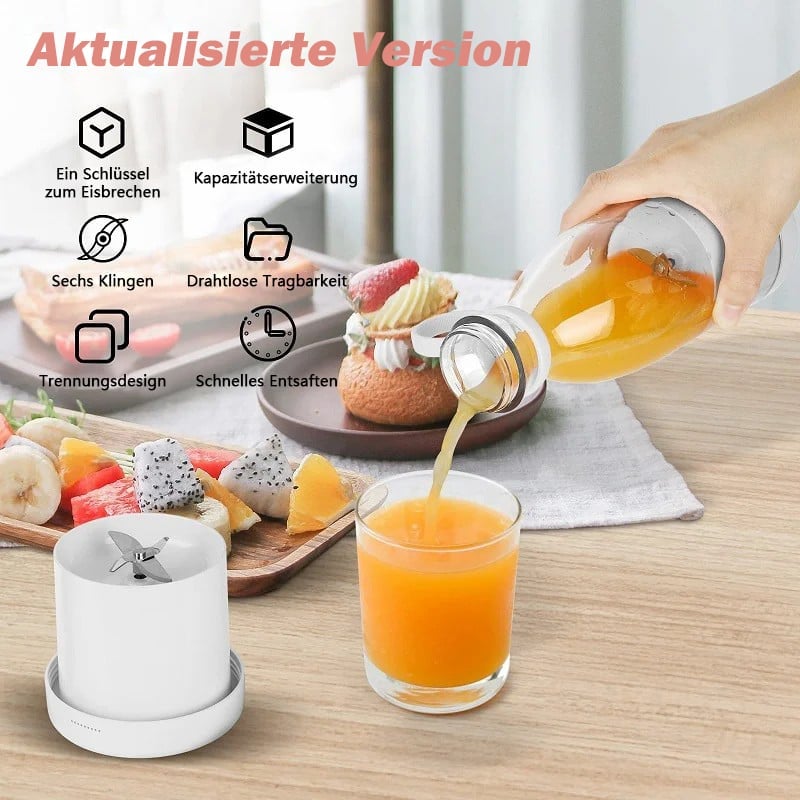 🔥 Ofertas especiales🔥 Extractor de jugo portátil más vendido | 🌟 ¡Disfruta de jugo fresco en cualquier momento y en cualquier lugar!