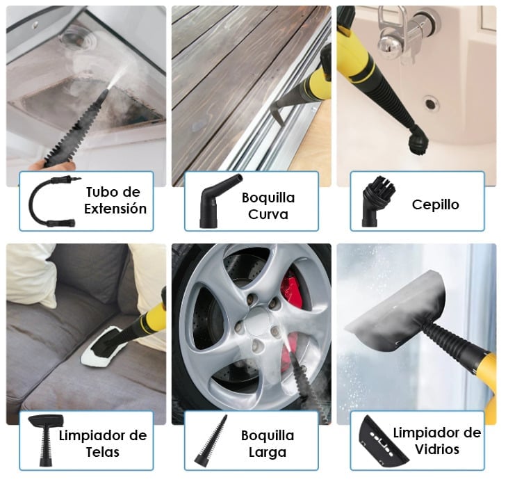 PowerSteamer Limpiador a vapor y sanitizador