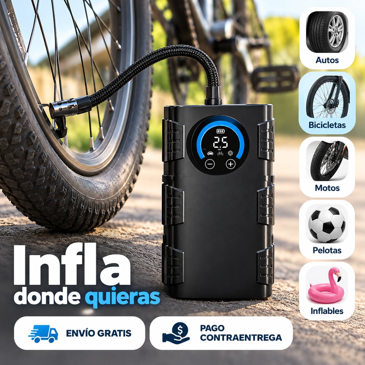 INFLADOR PORTATIL