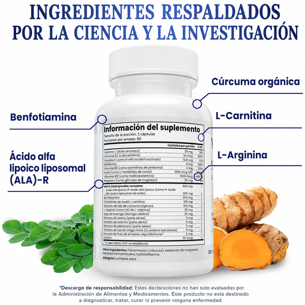 NEURAZENX - Apoya al Sistema Nervioso y Alivia Molestias Asociadas a la Neuropatía Periférica + ENVIO GRATIS