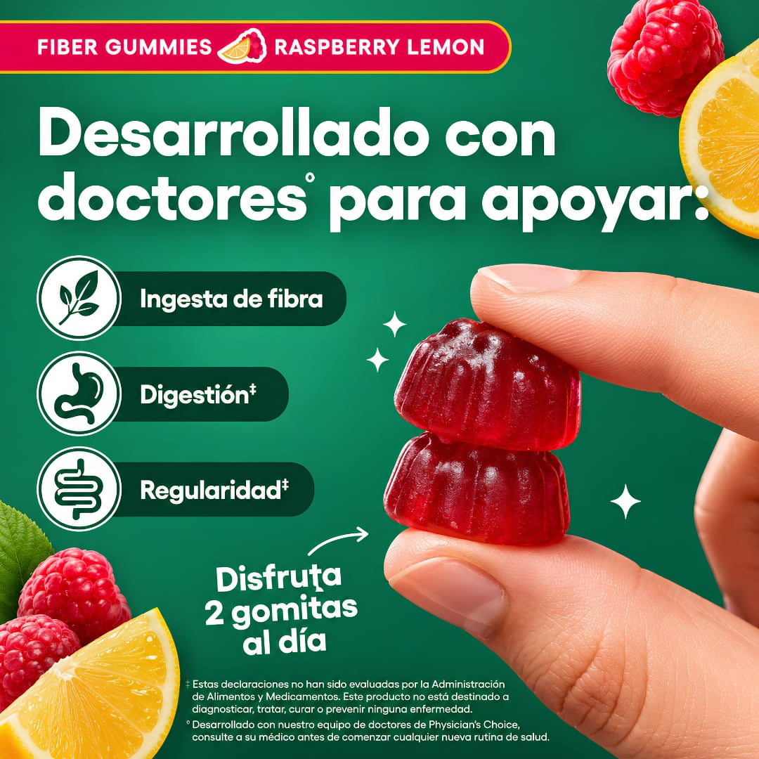 GOMITAS DE FIBRA - Digestión ligera y bienestar diario