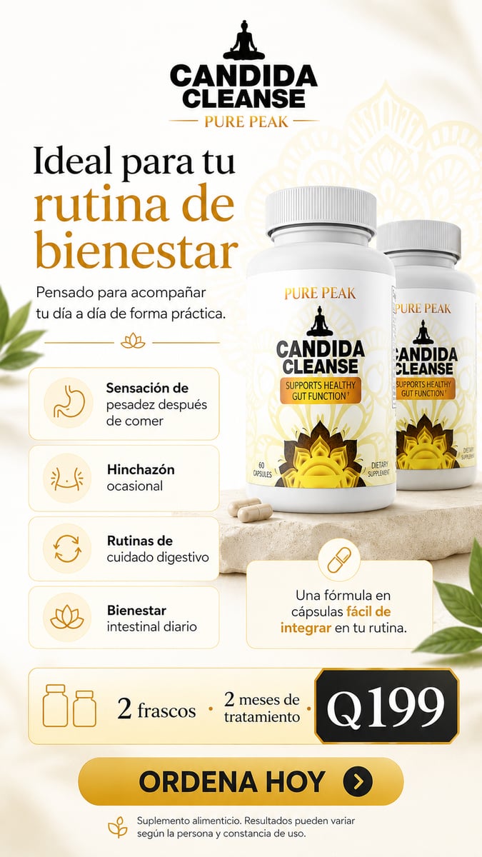 Candida Cleanse PROMO 2x1 - Equilibrio intestinal desde adentro