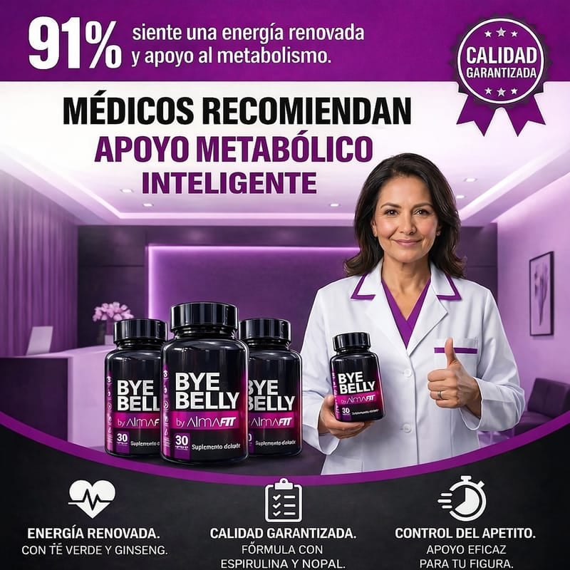 🔥BYE BELLY Suplemento Quemador de Grasa X30 🔥