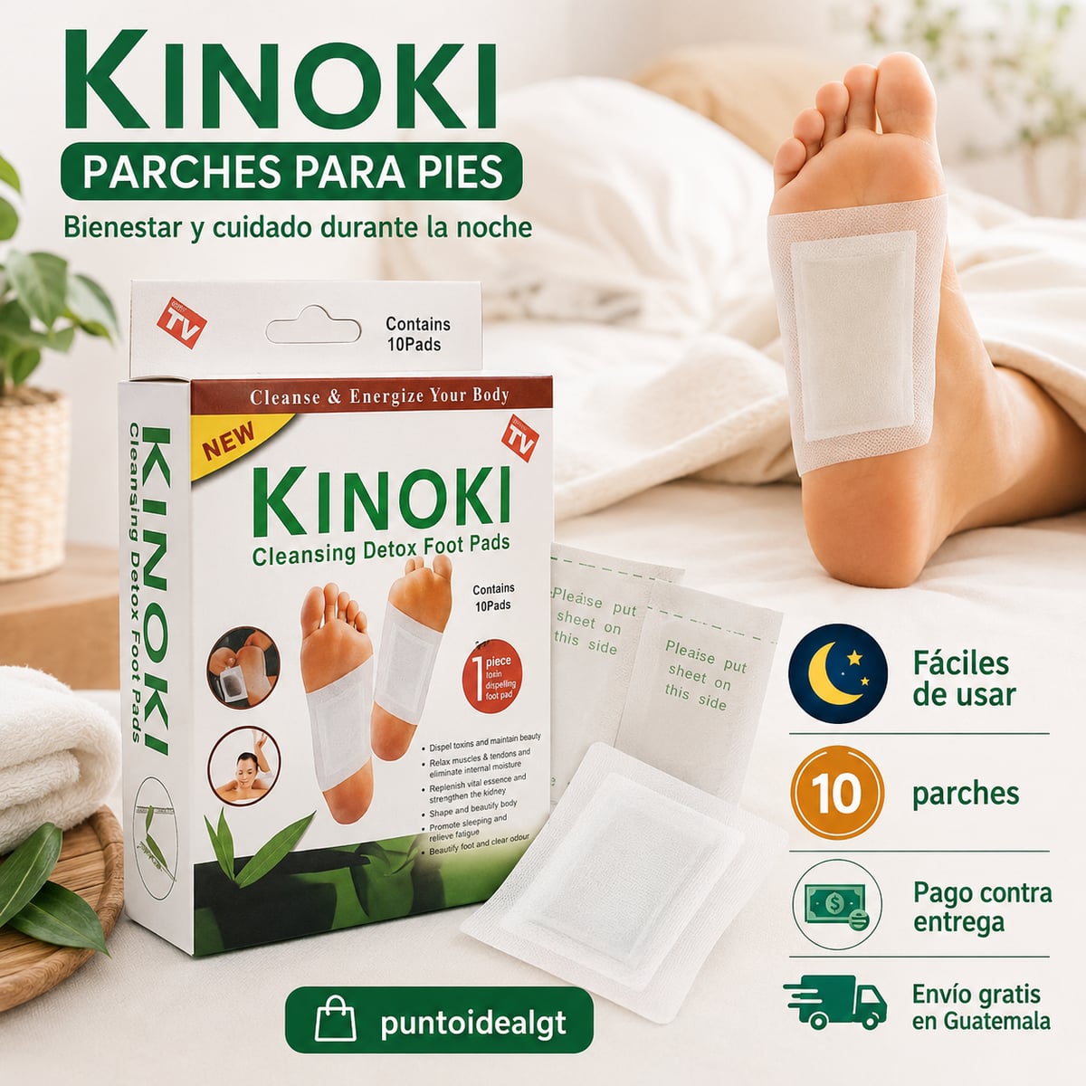 CAJAS PARCHES PARA PIES CAJA x 10 🚚 Envió gratis/ Paga al Recibir