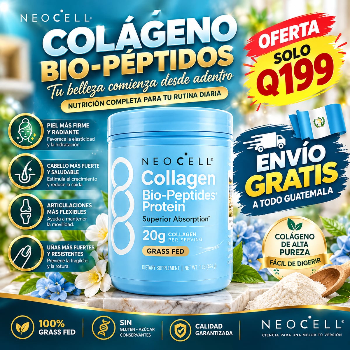 NeoCell™  Collagen Bio-Peptides Protein