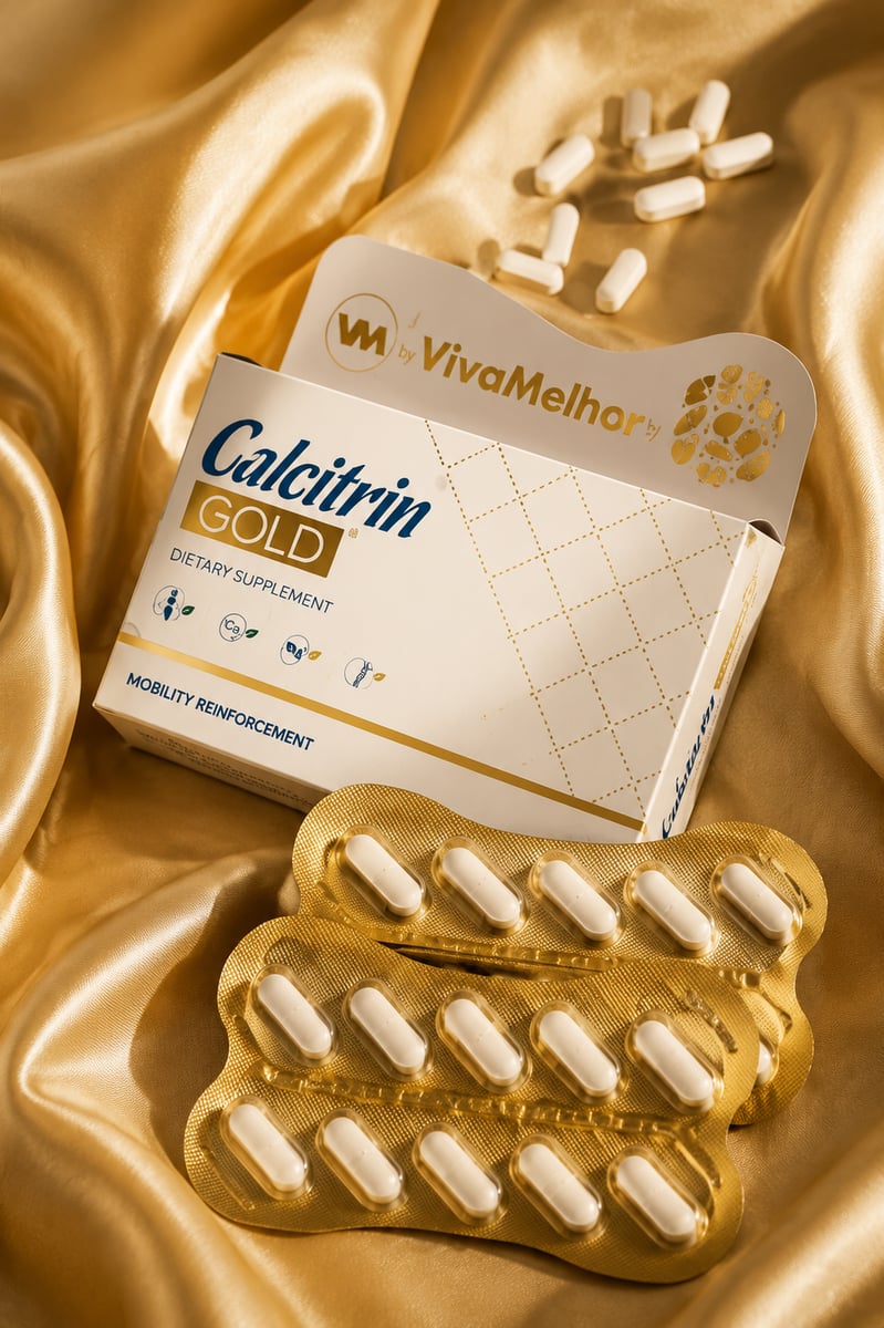 CALCITRIN GOLD Huesos Fuertes para una VIDA ACTIVA