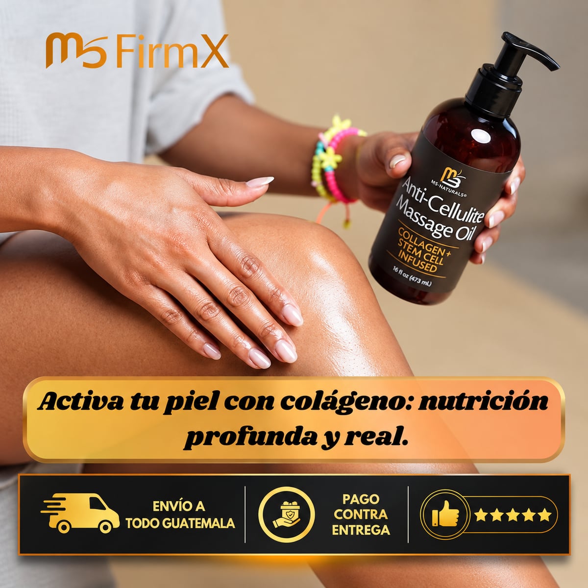 M3 FirmX - Combate la retención y celulitis naturalmente