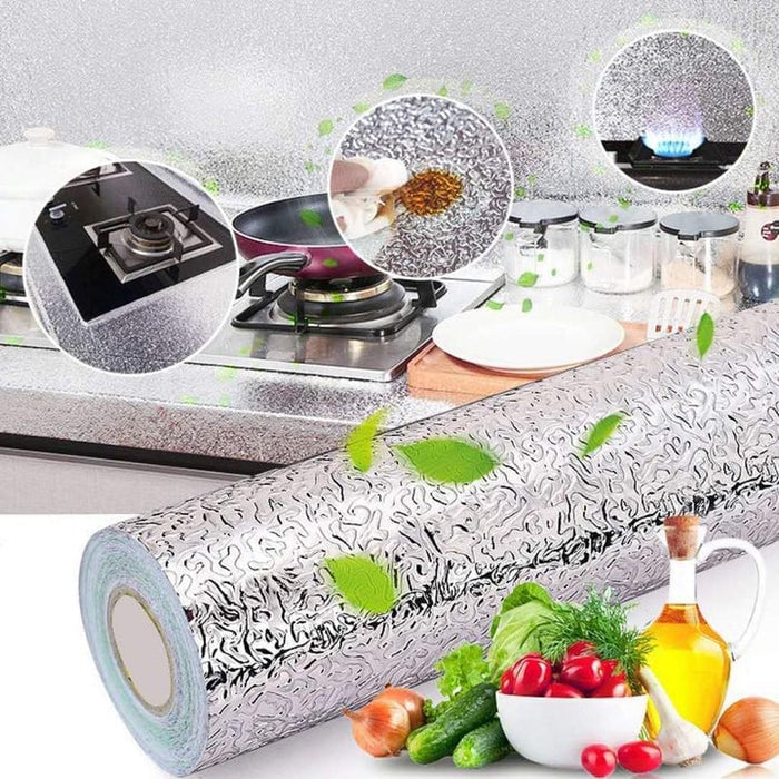🛡️ ALUMINIO ADHESIVO PARA COCINA — ¡DILE ADIÓS A LA GRASA PARA SIEMPRE! 🎁 + ENVÍO GRATIS