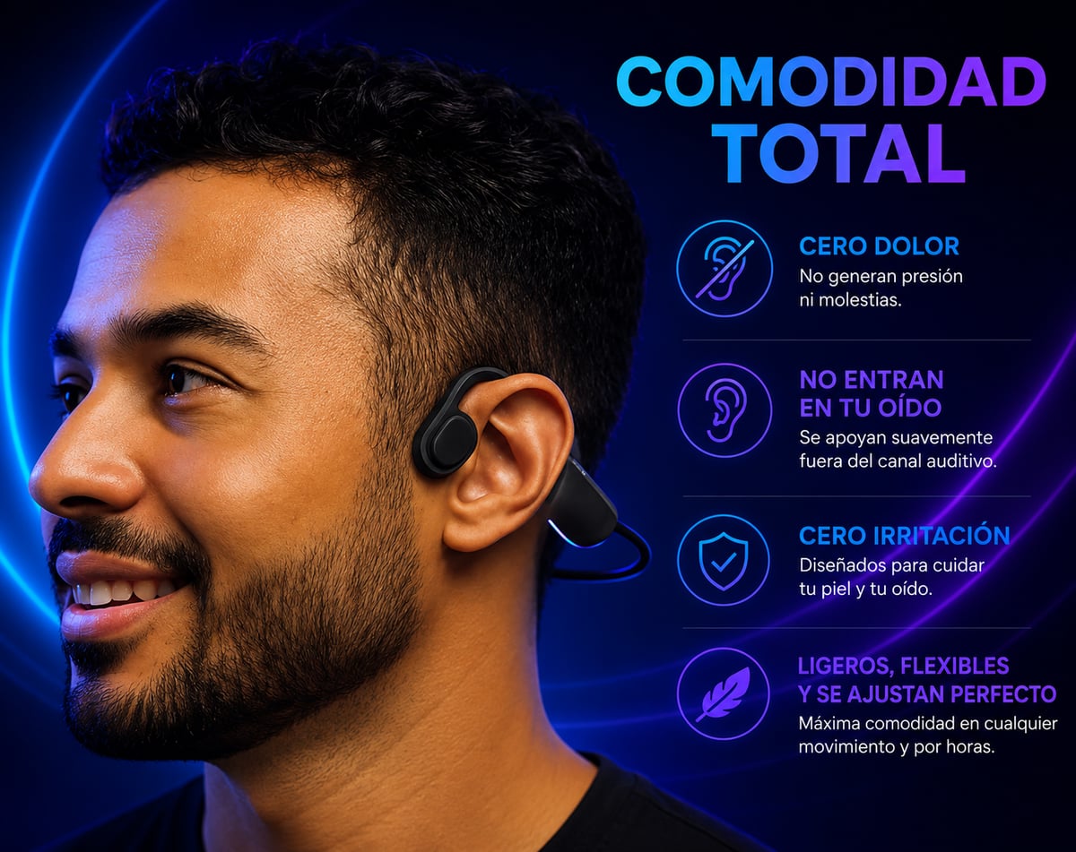 ¡Olvídate de los audífonos que se caen! Descubre los K79 de conducción ósea