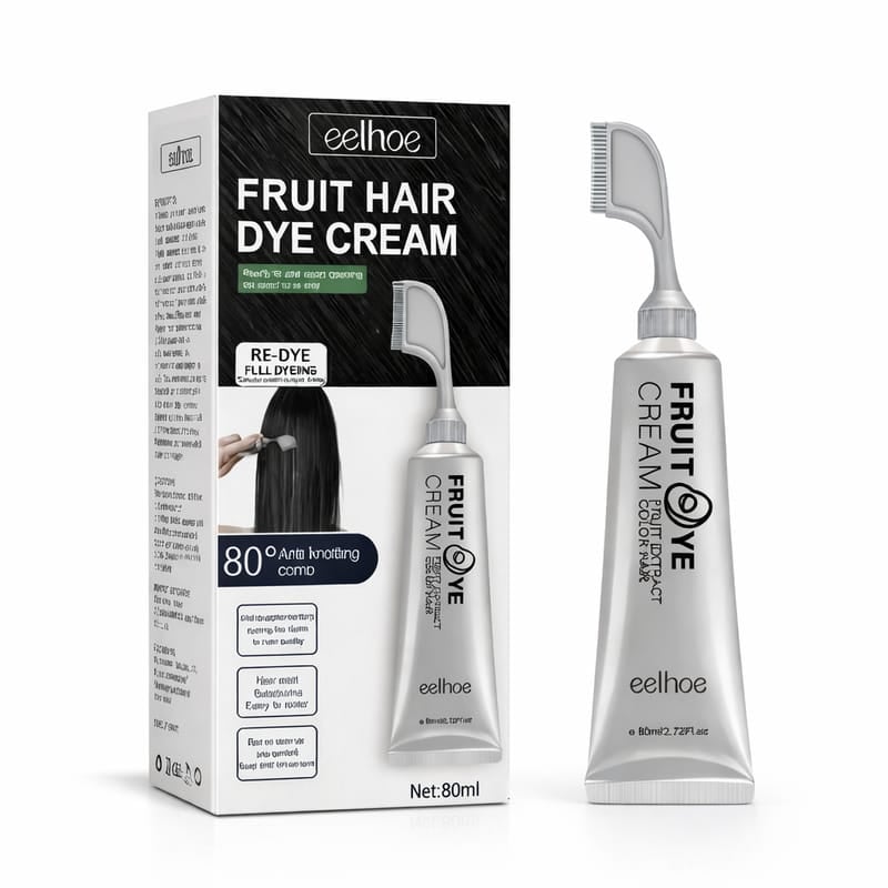 Dile adiós a las canas en 10 minutos con el poder natural de las frutas. ✨ COLOR NEGRO