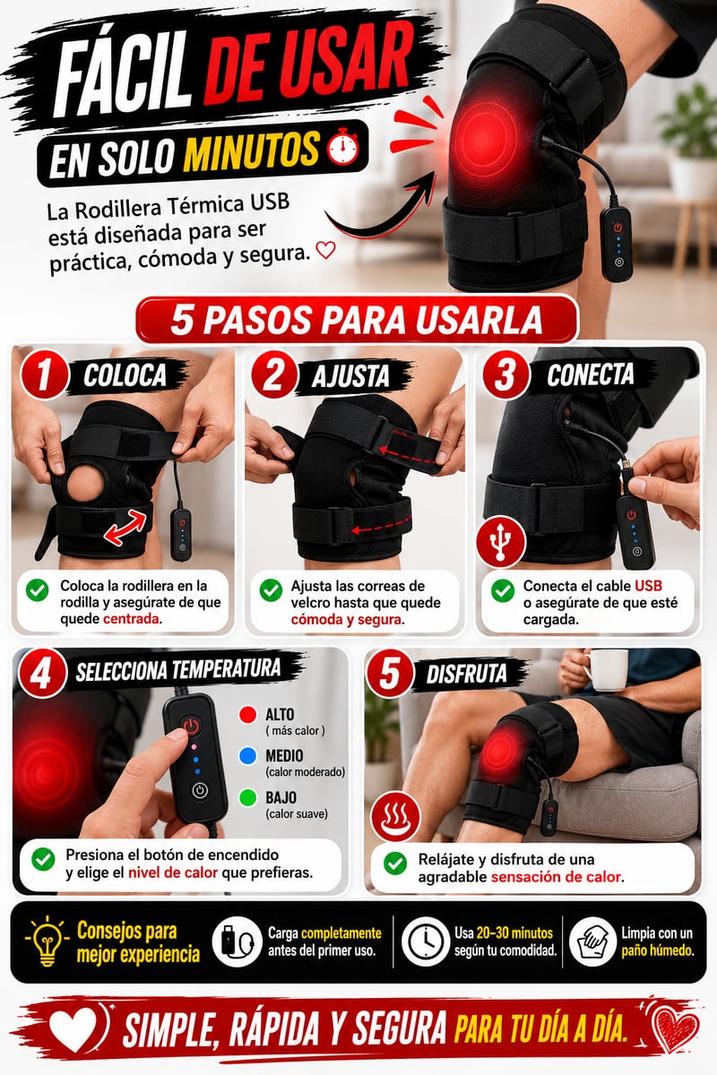 Rodillera termica ortopedica + ENVIO GRATIS