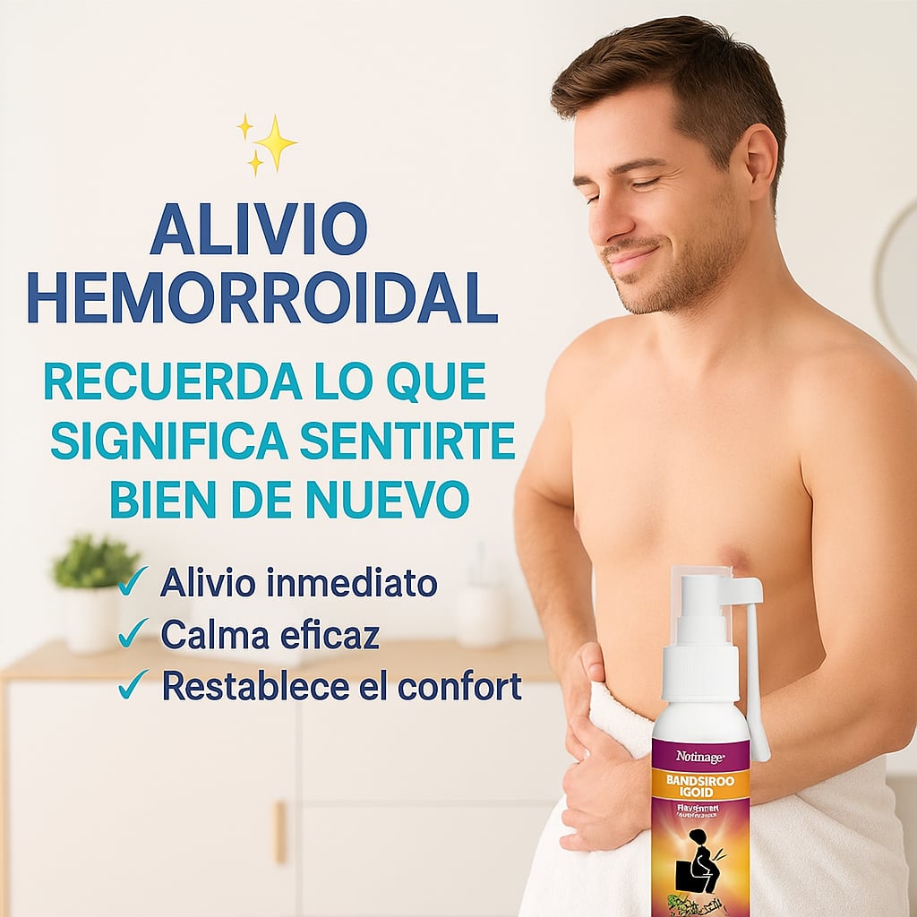 HEMORRHOID SPRAY™ – ADIÓS AL PICOR, ADIÓS AL DOLOR + ENVÍO GRATIS📦
