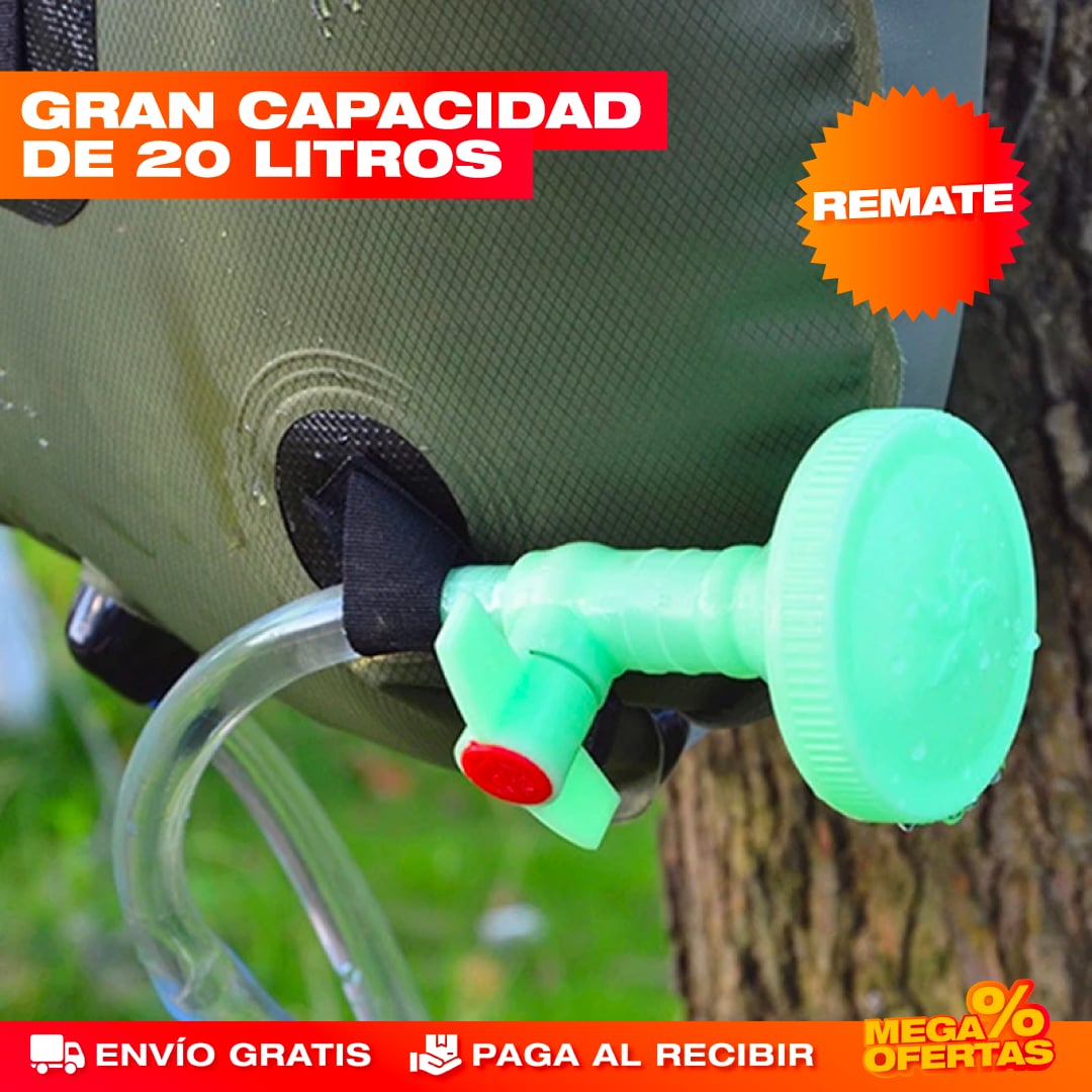 DUCHA PORTÁTIL PARA CAMPING