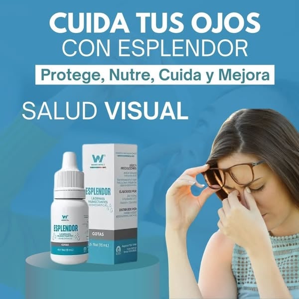 GOTAS ESPLENDOR CUIDADO OCULAR NATURAL 👁️ CON ENVÍO GRATIS