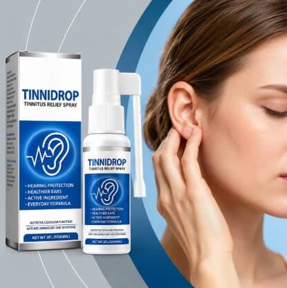 🌿TinniDrop® para el Cuidado Auditivo – Limpieza Suave y Alivio Calmante para Oídos Saludables 🧼