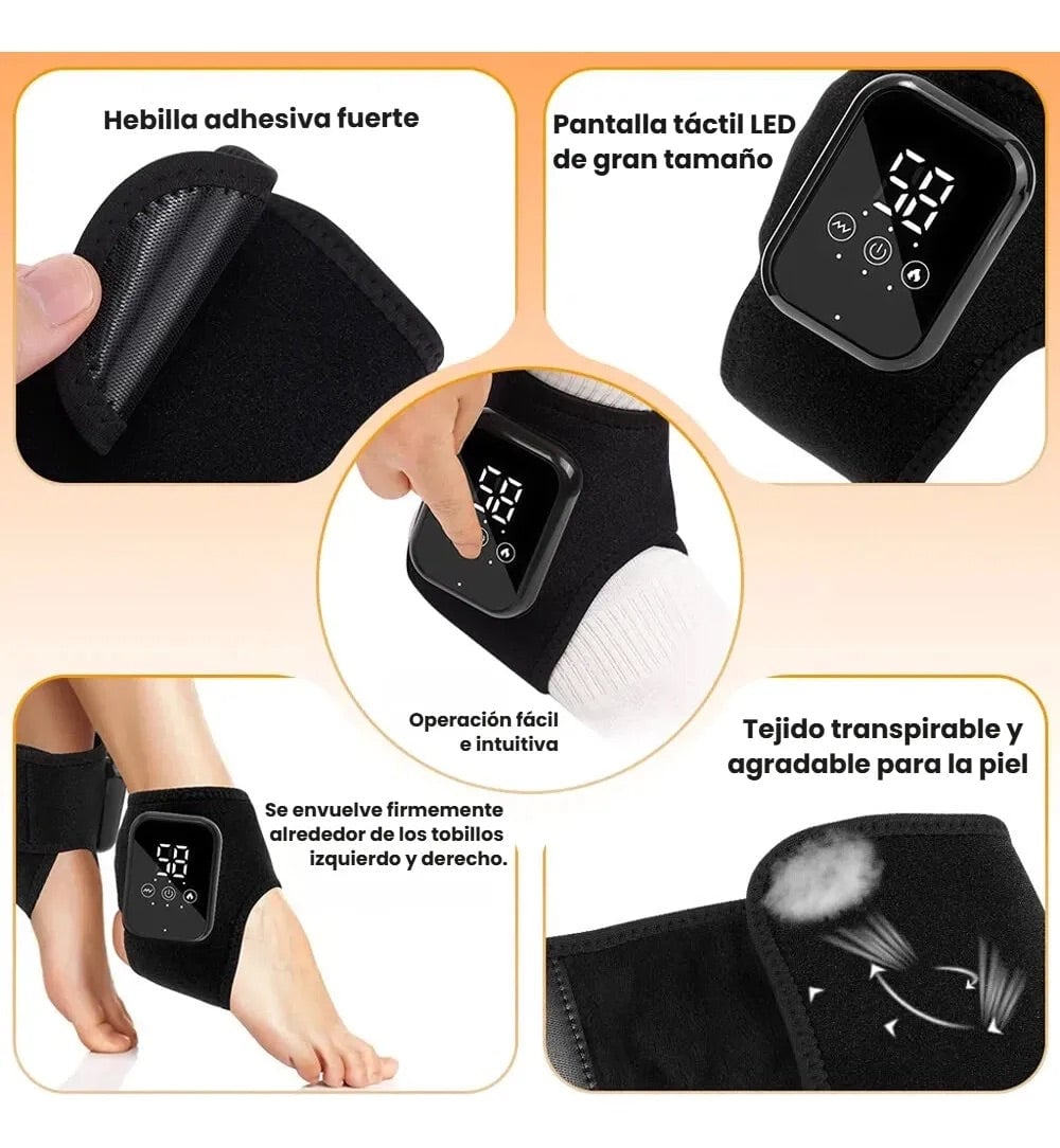 🔥 Elimina el dolor de tus pies despues de un largo dia. Masajeador termico de pies - FootCare