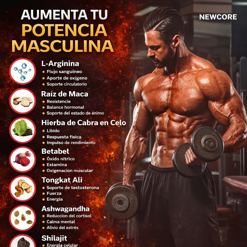 ⚡🔥 NEWCORE MAX VITALITY™ — Gomitas de Energía y Potencia Masculina
